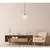 Globo 15548HK - Luster na sajli MAXY 1xE27/40W/230V, prečnik 24 cm, bela/antracit