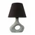 Opviq Stona lampa BK012, O25,15 cm, IP20, Crno-siva