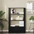 Kreveta Crni hrast 30 x 80 x 119.5 cm Konstruirano drvo
