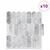 Pernata pločica 10 pcs Sivi mramor 30 x 30 cm Poliuretan i PET