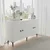 Hanah Home komoda Sherifa 150, 150 cm, bela