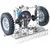 EITECH gradbeni set Set s kolesi 220 delov