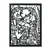 WallXpert metalni zidni ukras RT-AWD-001, Poljubac po slici Gustava Klimta, 58,5 x 41 cm, crni