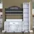 Hanah Home Komoda 160x198,6x40cm Bela
