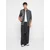 JACK & JONES Srajca JPRBLAParker svetlo siva/črna