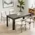VEVOR Set jedilnih stolov HC2025 545x50x795 cm bela