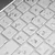 Jichuan Zaštitna TPU folija za Apple Magic Keyboard za iPad Air 13 M3 2025 i iPad Pro 13 M4 2024