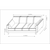 ATELIER DEL SOFA Sofa trosed Zaden Light Grey