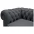 Landscape CHESTERFIELD ZOFA, siva tekstil