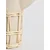 Aberto Design Vaza Cylinder Terracota, 8x28x17 cm, Krem