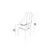 HANAH HOME Set 6 stolica Neta Cream Black