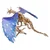 Ugears 3D lesena mehanska sestavljanka Whirling Dragon