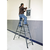 Krause Monto obostrane merdevine eloksirane SePro D 2x8 gazišta 125859