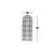 HANAH HOME Ogledalo Ovalis Dar Black
