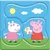 DINO Puzzle za bebe Peppa Pig - Porodica 3/4/5 delova (325135)