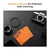 K&F 49MM Lens Caps Kit with K&F LOGO Caps*2+Anti-lost rope*2+vacuum cleaning cloth*1