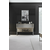 HANAH HOME Komoda Luxe Travertine Silver