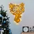 WALLXPERT XMASGOLD 026 Zidna dekoracija