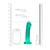 RealRock Smooth Spot Dildo with Suction Cup 17cm Turquoise