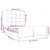 Vidaxl Posteljni okvir brez vzmetnice temno siva 120x190 cm blago