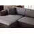 Atelier del Sofa Ugaona garnitura Belissimo 95x67x140cm Tamnosiva
