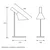 HOME LIGHT Stona lampa Luna 295, 1xE27