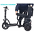 Zložljiv električni voziček za starejše ali invalide