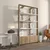 HANAH HOME Polica za knjige Elena White Walnut