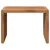 Vrtni bočni stol Smeđa 50 x 32,5 x 35 cm Čvrsto teak drvo