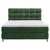 Esposa BOXSPRING POSTELJA 140 cm x 200 cm , tekstil zelena