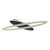 Rabalux Plafonjera Taneli2, 3D, LED, Sa daljinskim, 70W, 3000-6000K, 70x50cm, Crno-siva