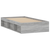 vidaXL Posteljni okvir siva sonoma 100x200 cm