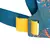 Koralno-plava dečja maska za snorkeling EASYBREATH (6–10 godina / veličina XS)
