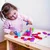 EE WOOPIE GREEN Montessori sestavljanka za učenje štetja in barvanja 56 kosov.