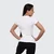 GymBeam Ženska majica kratkih rukava FIT White