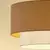 Brilagi - LED luster na sajli BOHO ECO 1xE27/10W/230V prečnik 40 cm bež/krem