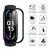 3D Ojačano Staklo za Mi Band 8 / M8 - Crna KP36245