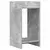 Stalak za biljke s policom Betonsko Siva 30 x 30 x 60 cm
