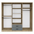 HANAH HOME Ormar Yaman Luna Fel 1600 65