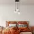 Opviq Luster Orbital-15-14006, 36x36x115cm, IP20, Belo-crni