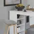 Homestyle4U Barska miza, 120x105x50 cm, bela