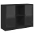 Komoda crna 102x37x75,5 cm od konstruiranog drva