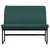Vidaxl Klop temno zelena 100x75x76 cm blago