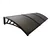 Nadstrešnica Aluminijumska 270x150cm Crna Bronza 5mm
