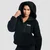 GymBeam Women‘s Sherpa Jacket Black