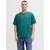 JACK & JONES Majica JJEStar smaragd/bela
