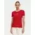 TOMMY HILFIGER Majica rdeča/off-bela