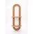 HANAH HOME Zidna polica Artmtkwll5 Oak