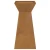 Stup saksija 2 pcs Srebrno 35 x 35 x 73 cm