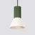 Sollux SL.1872 - Luster na sajli ESTRIA 1xE14/10W/230V, prečnik 14 cm, zelen